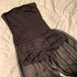 Unique black jumpsuit romper